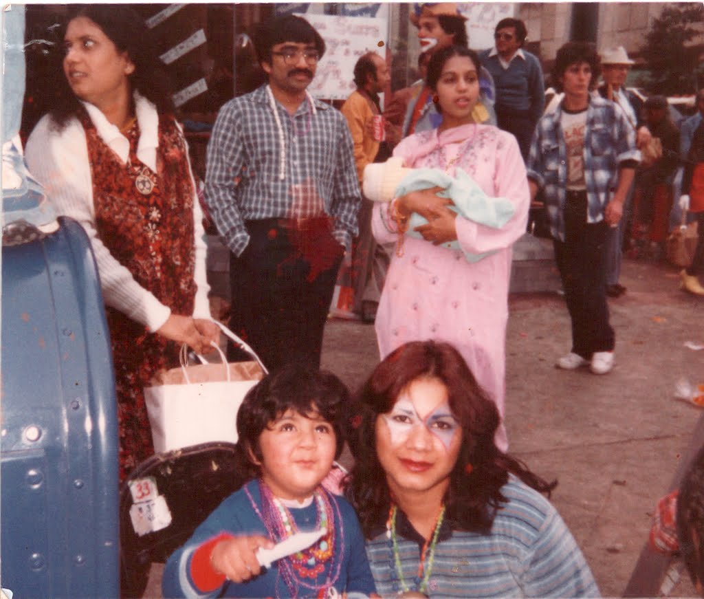 Me and ma at Mardi Gras, circa '82